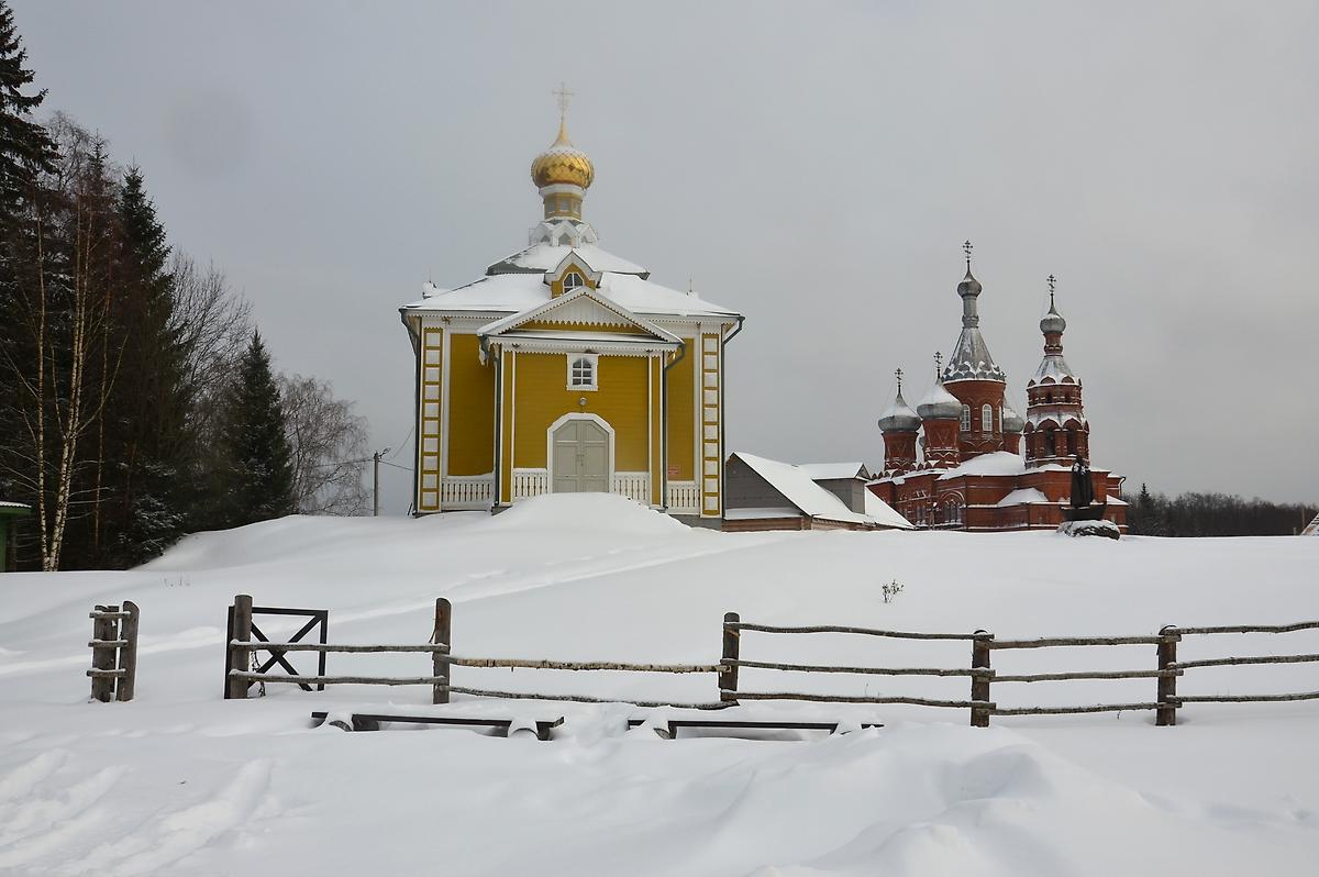 фасады. Ольгинский монастырь, Волговерховье (Осташковский городской округ, Тверская область)