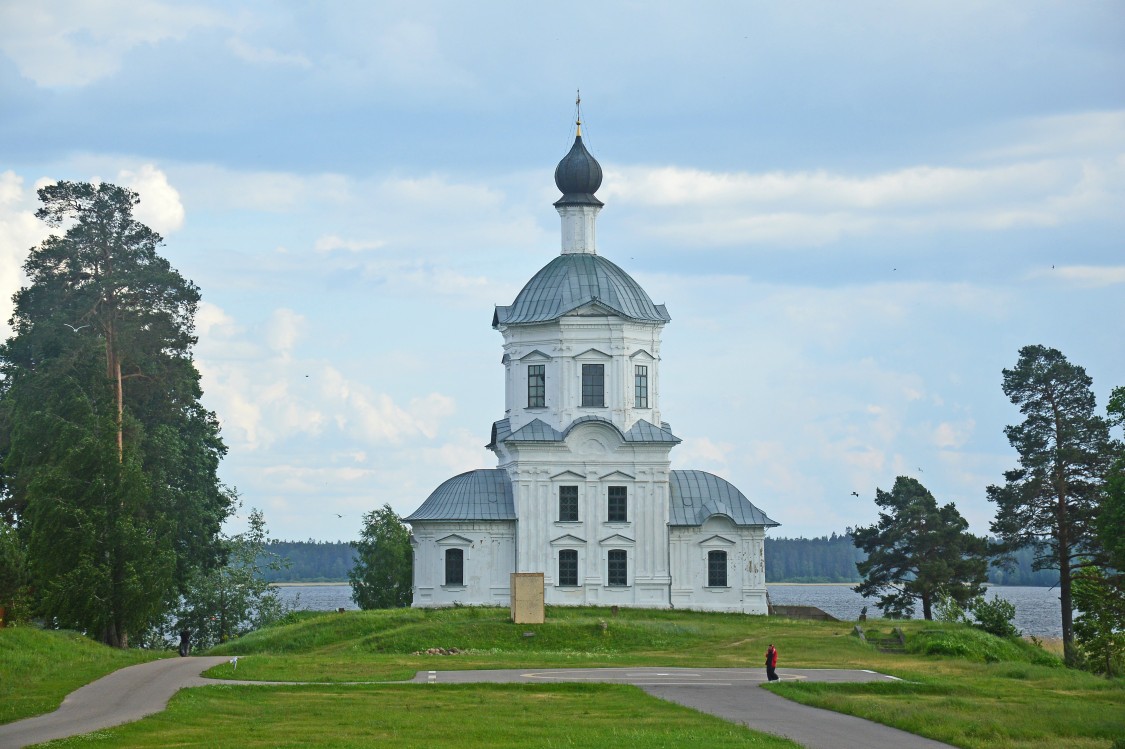 Столобный, остров (озеро Селигер). Нило-Столобенская пустынь. Церковь Воздвижения Креста Господня. художественные фотографии