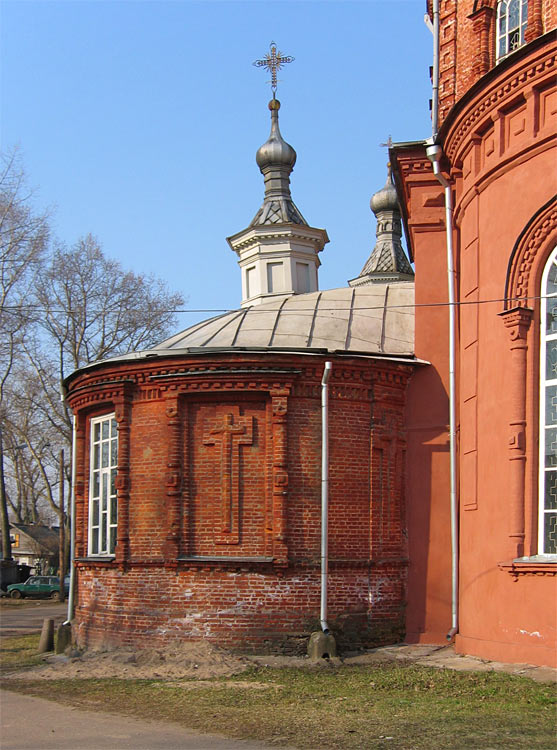 Знаменский женский монастырь. Собор Вознесения Господня, Осташков (Осташковский городской округ, Тверская область). архитектурные детали