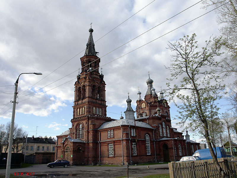 Осташков. Знаменский женский монастырь. Собор Вознесения Господня. фасады