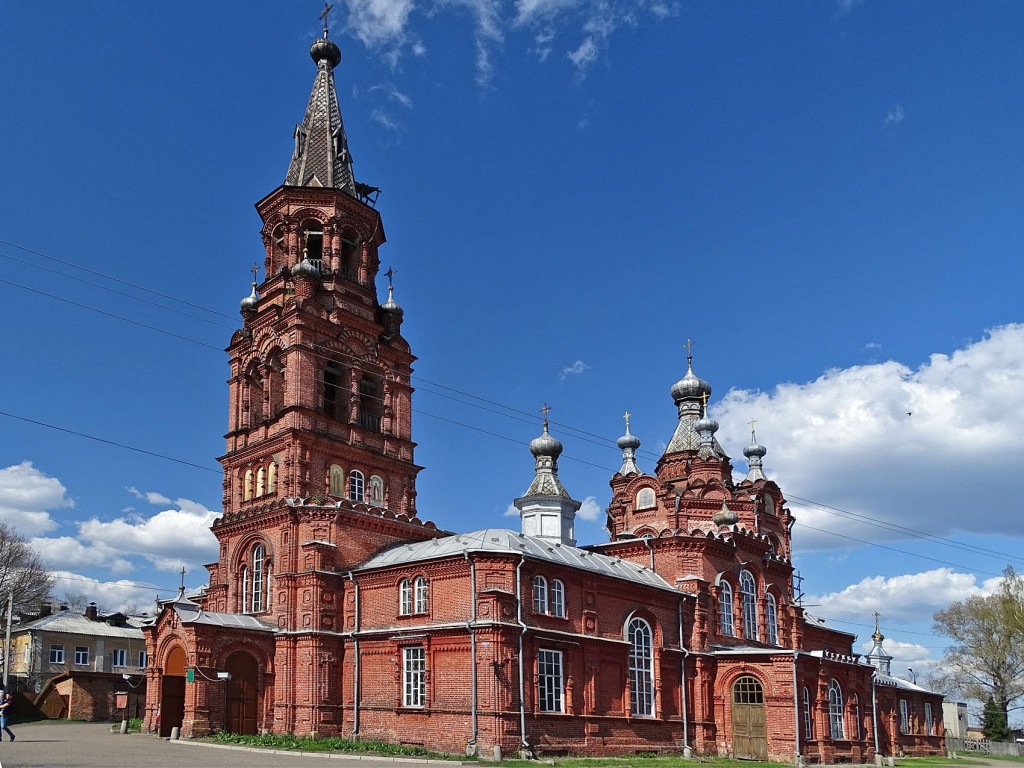 Осташков. Знаменский женский монастырь. Собор Вознесения Господня. фасады