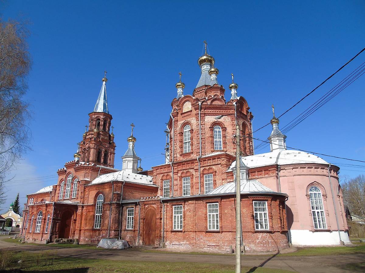 фасады. Знаменский женский монастырь. Собор Вознесения Господня, Осташков (Осташковский район и ЗАТО Солнечный, Тверская область)