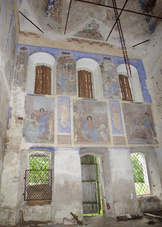 Церковь Илии Пророка, Ильинское (Борисоглебский район, Ярославская область). интерьер и убранство