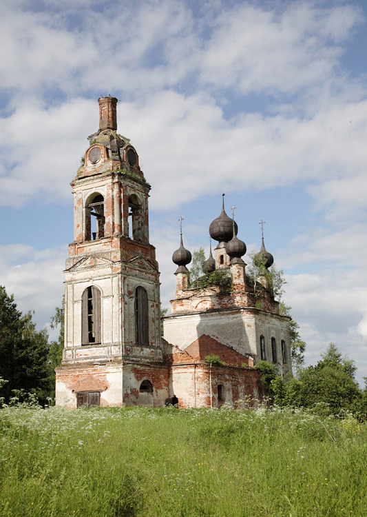 Церковь Илии Пророка, Ильинское (Борисоглебский район, Ярославская область). фасады
