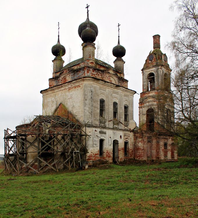 Церковь Илии Пророка, Ильинское (Борисоглебский район, Ярославская область). фасады