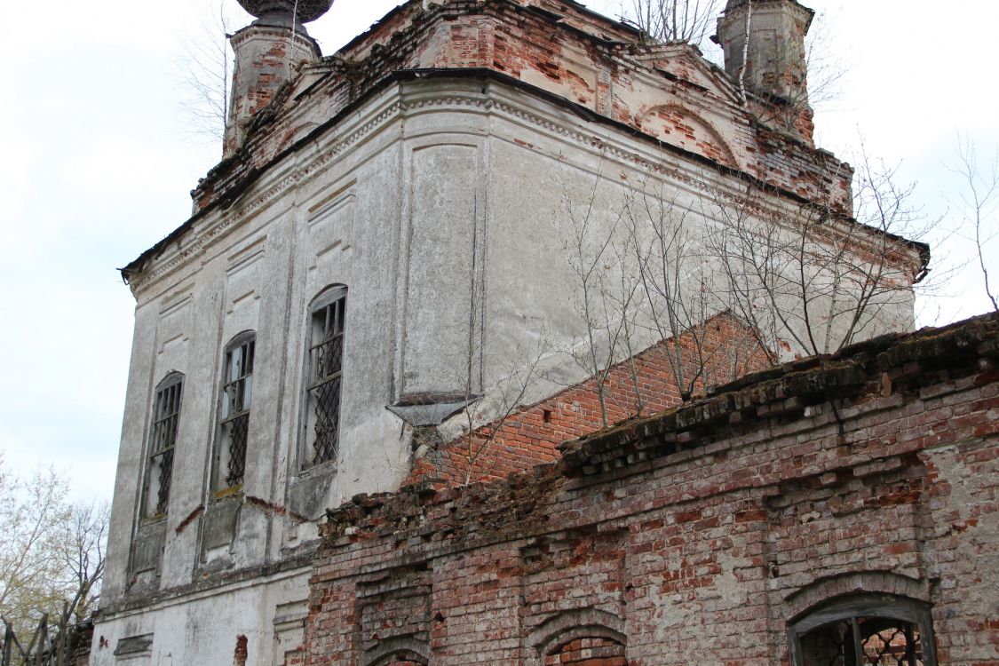 Церковь Илии Пророка, Ильинское (Борисоглебский район, Ярославская область). фасады