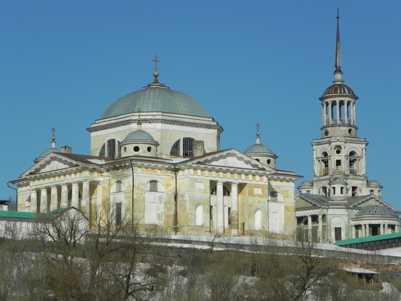 Торжок. Борисоглебский монастырь. Собор Бориса и Глеба. фасады