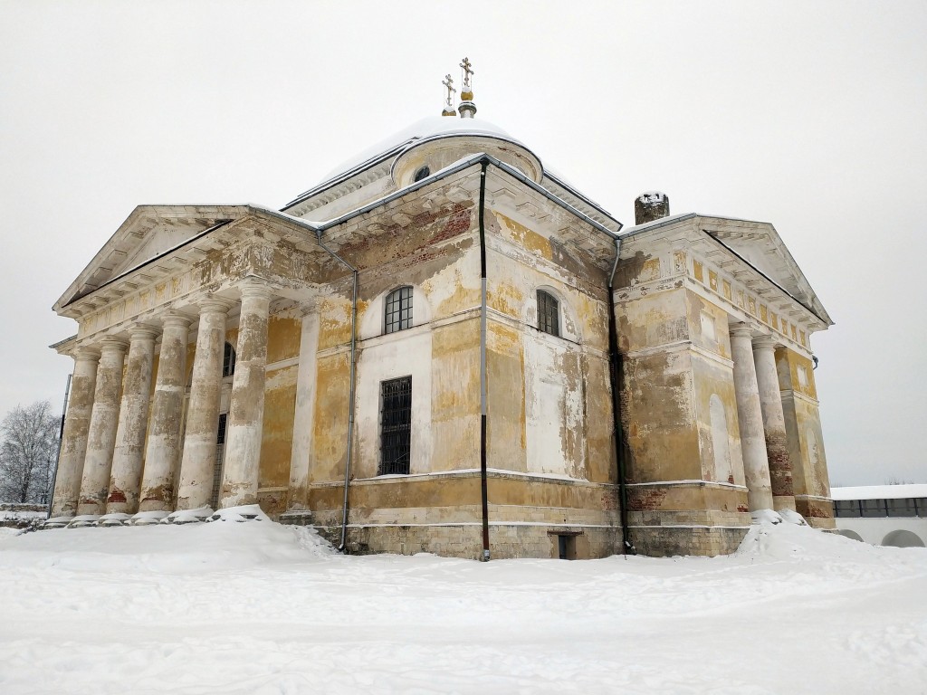 Борисоглебский монастырь. Собор Бориса и Глеба, Торжок (Торжокский район и г. Торжок, Тверская область). фасады