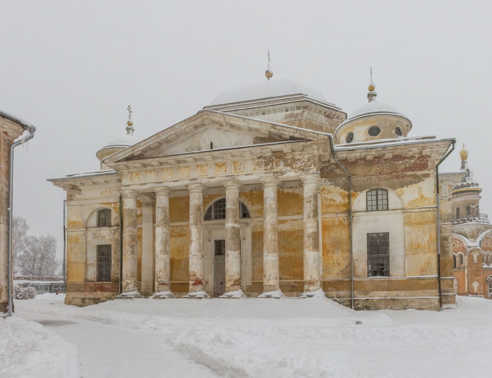 Борисоглебский монастырь. Собор Бориса и Глеба, Торжок (Торжокский район и г. Торжок, Тверская область). фасады, Южный фасад