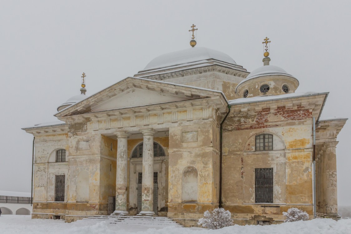 Торжок. Борисоглебский монастырь. Собор Бориса и Глеба. фасады, Восточный фасад