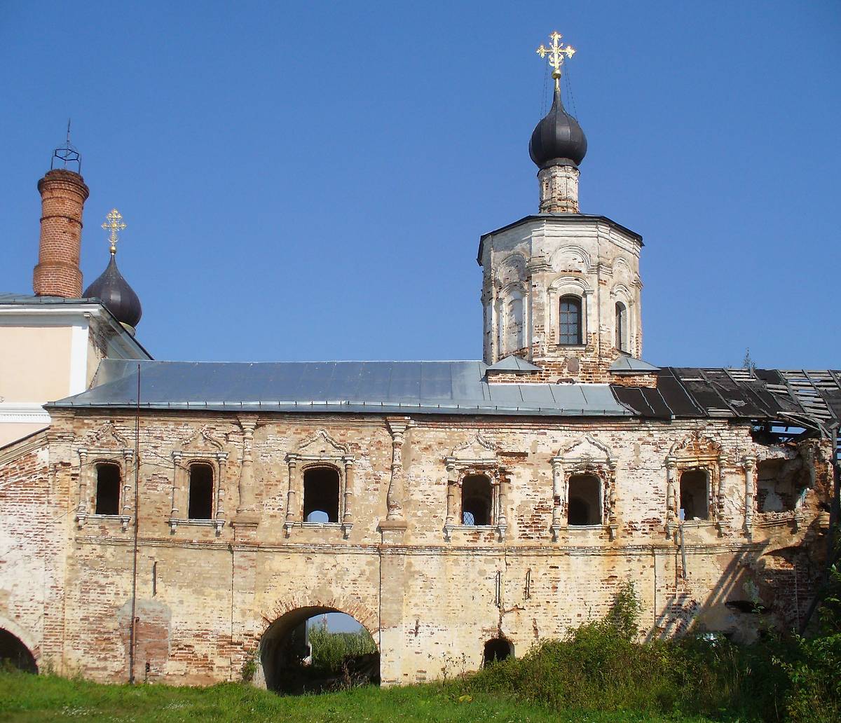 фасады. Борисоглебский монастырь. Церковь Входа Господня в Иерусалим, Торжок (Торжокский район и г. Торжок, Тверская область)