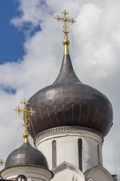 Старица. Старицкий Успенский мужской монастырь. Собор Успения Пресвятой Богородицы. архитектурные детали