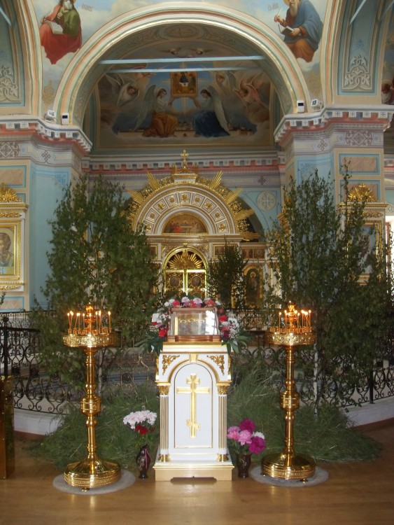 Старицкий Успенский мужской монастырь. Собор Троицы Живоначальной, Старица (Старицкий район, Тверская область). интерьер и убранство
