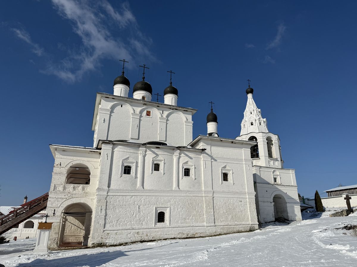 Богородице-Рождественский Анастасов монастырь. Собор Рождества Пресвятой Богородицы, Анастасово (Одоевский район, Тульская область). фасады