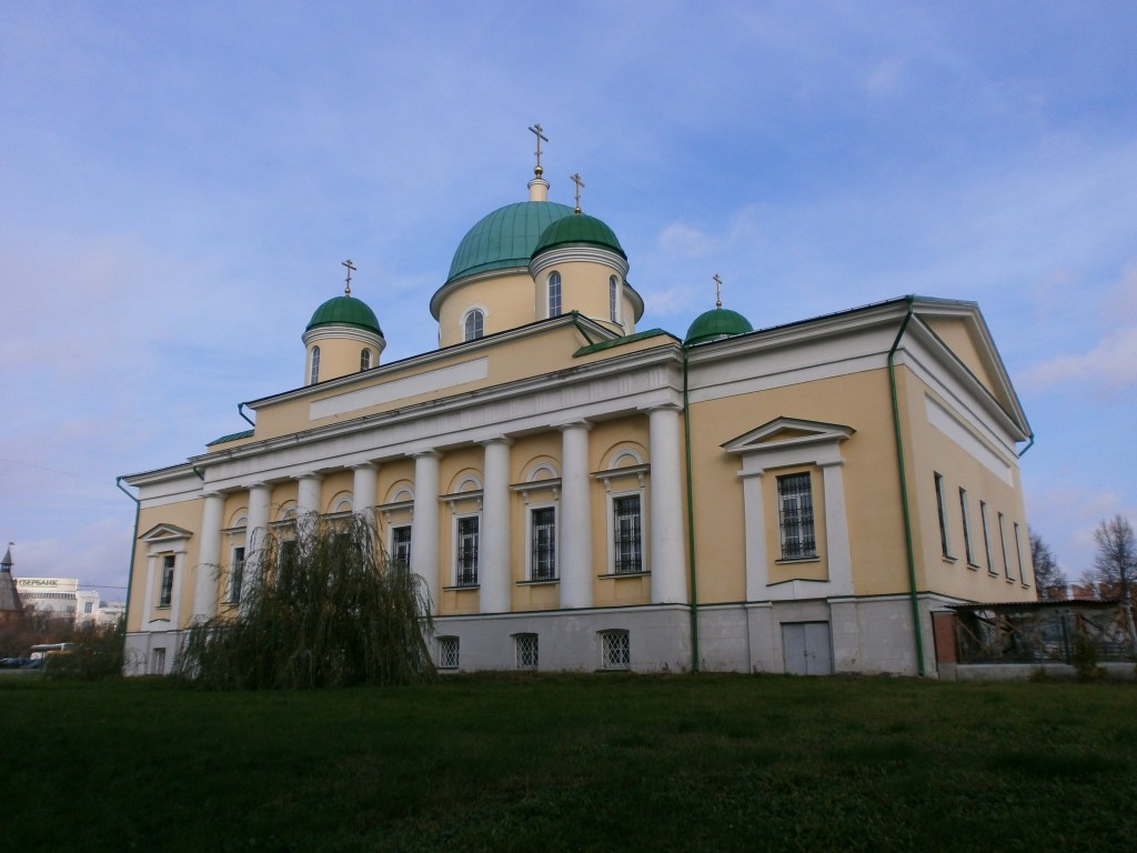 Тула. Успенский монастырь. Церковь Спаса Преображения. фасады