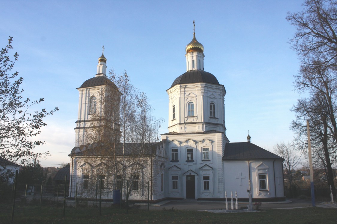 Тула (Горелки). Богородице-Рождественский монастырь. Церковь Рождества Пресвятой Богородицы. фасады