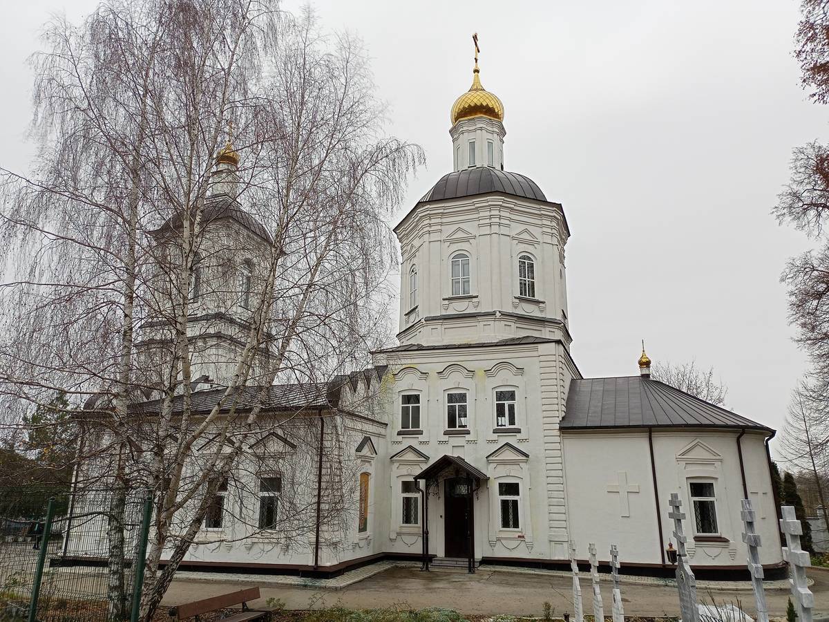 Богородице-Рождественский монастырь. Церковь Рождества Пресвятой Богородицы, Тула (Горелки) (Тула, город, Тульская область). фасады