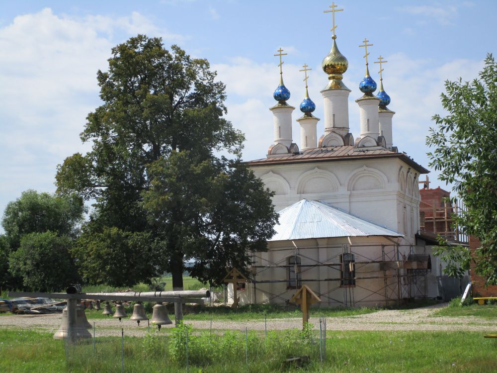 Покровский Добрый мужской монастырь. Собор Покрова Пресвятой Богородицы, Доброе (Суворовский район, Тульская область). документальные фотографии