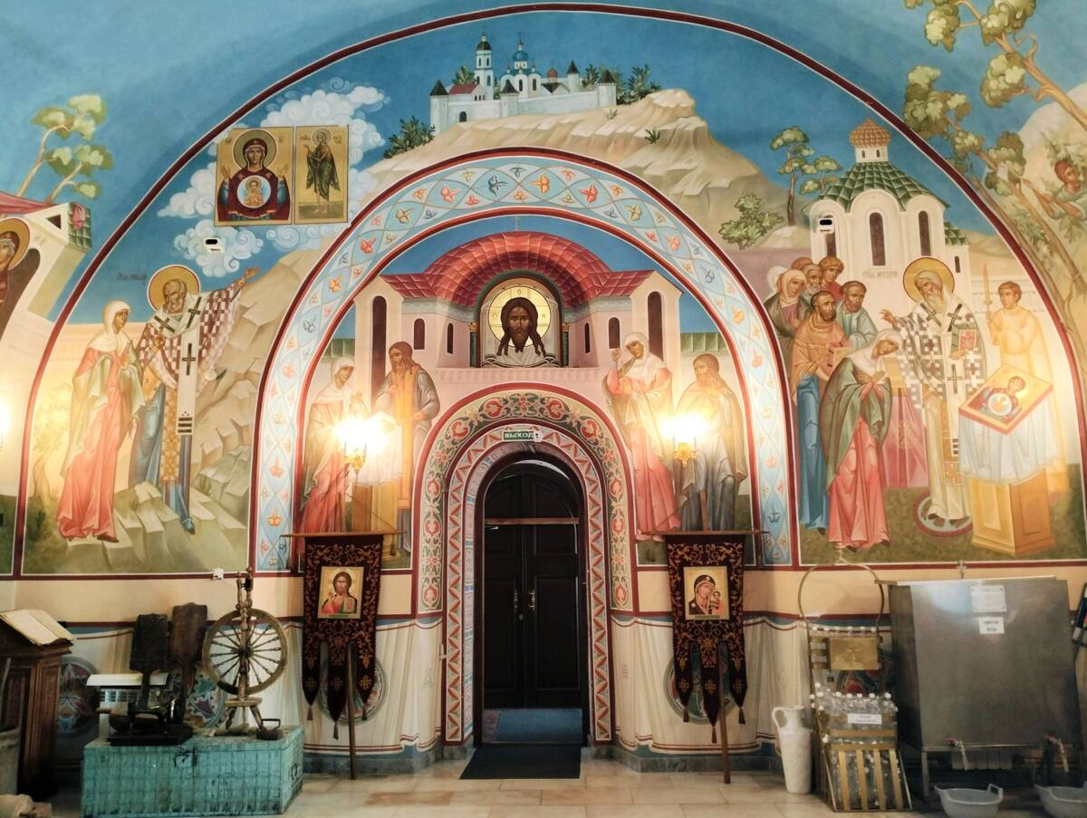 Абалакский Знаменский монастырь. Церковь Марии Египетской, Абалак (Тобольский район и г. Тобольск, Тюменская область). интерьер и убранство