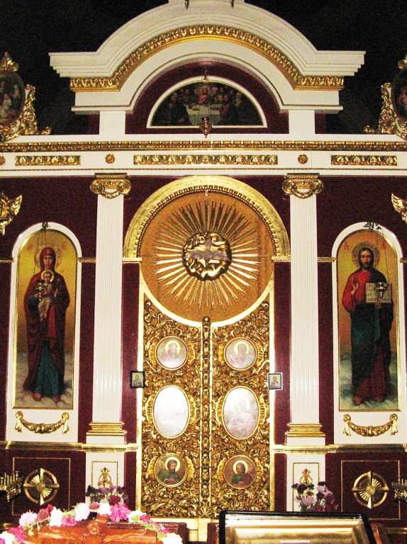 Церковь Михаила Архангела, Лермонтово (Белинский район, Пензенская область). интерьер и убранство, Царские врата алтаря храма