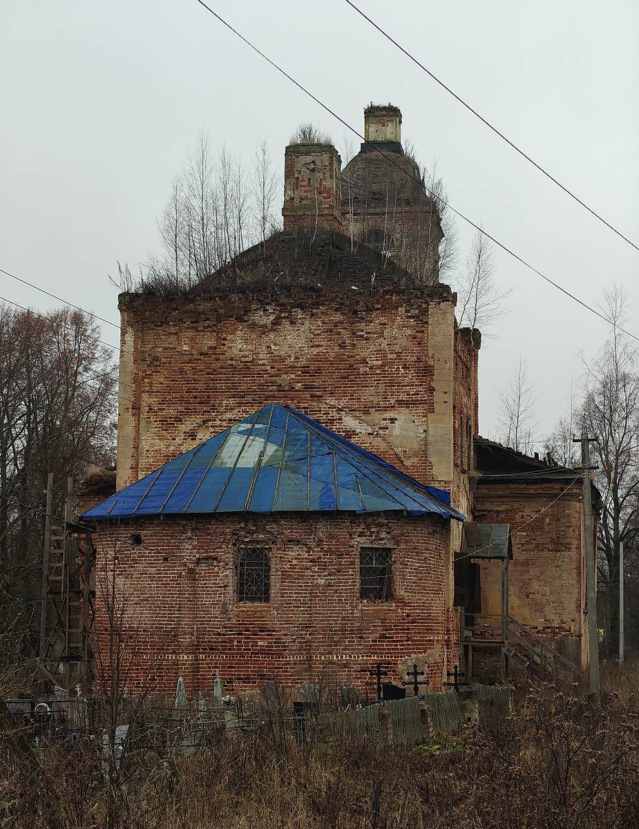 фасады. Церковь Казанской иконы Божией Матери, Высоково (Борисоглебский район, Ярославская область)