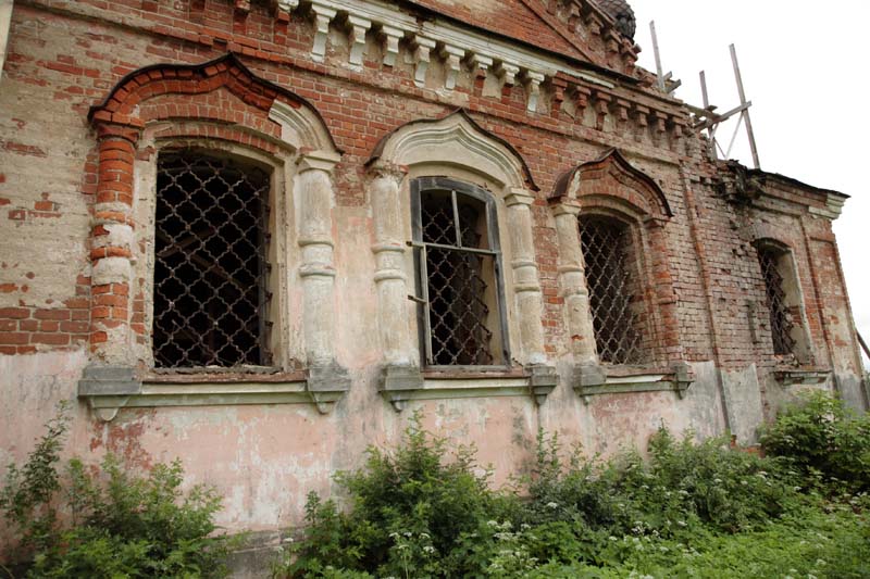 Церковь Благовещения Пресвятой Богородицы, Щурово (Борисоглебский район, Ярославская область). архитектурные детали