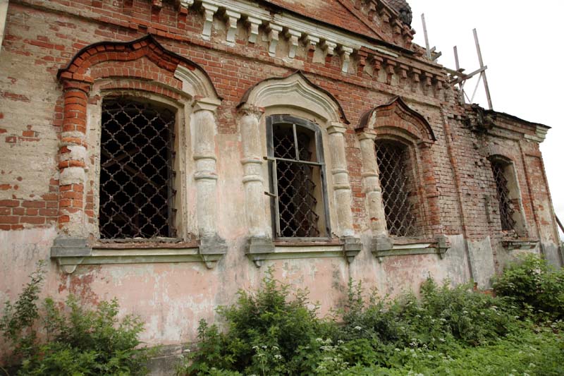 Щурово. Церковь Благовещения Пресвятой Богородицы. архитектурные детали