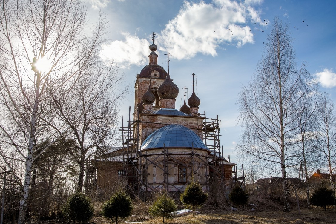Церковь Благовещения Пресвятой Богородицы, Щурово (Борисоглебский район, Ярославская область). фасады