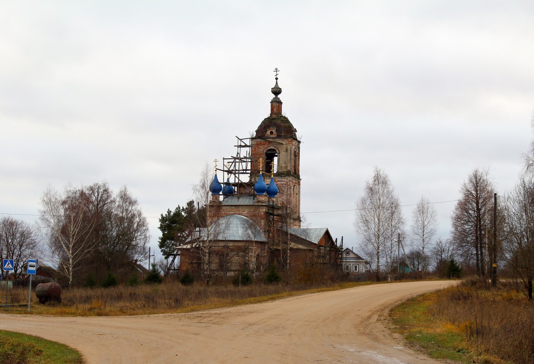 Церковь Благовещения Пресвятой Богородицы, Щурово (Борисоглебский район, Ярославская область). фасады