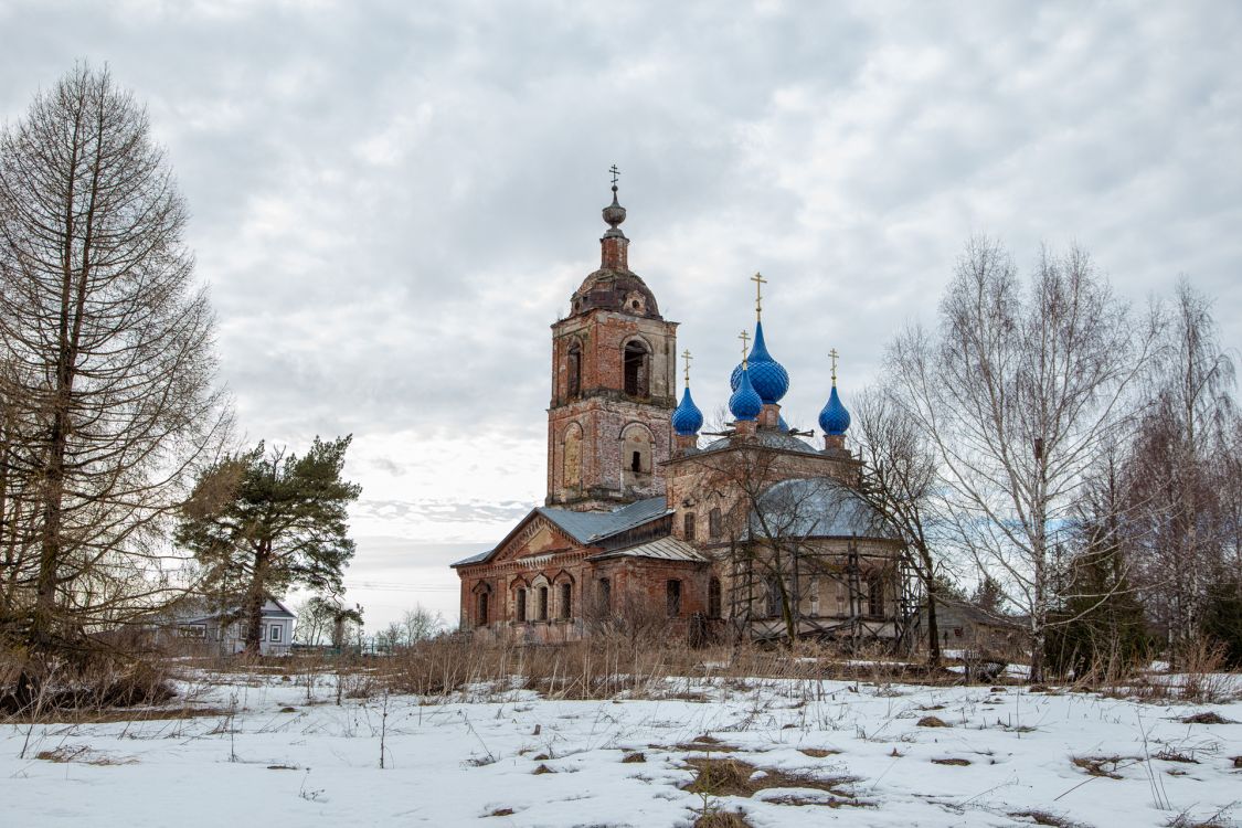 Церковь Благовещения Пресвятой Богородицы, Щурово (Борисоглебский район, Ярославская область). фасады