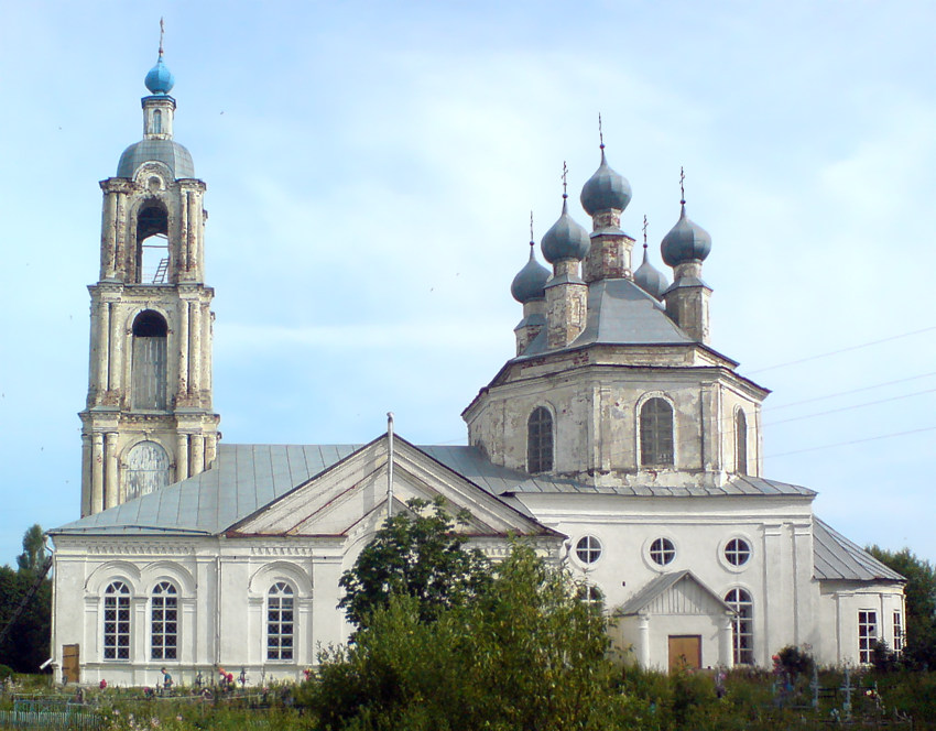 Церковь Бориса и Глеба, Старово (Угличский район, Ярославская область). фасады