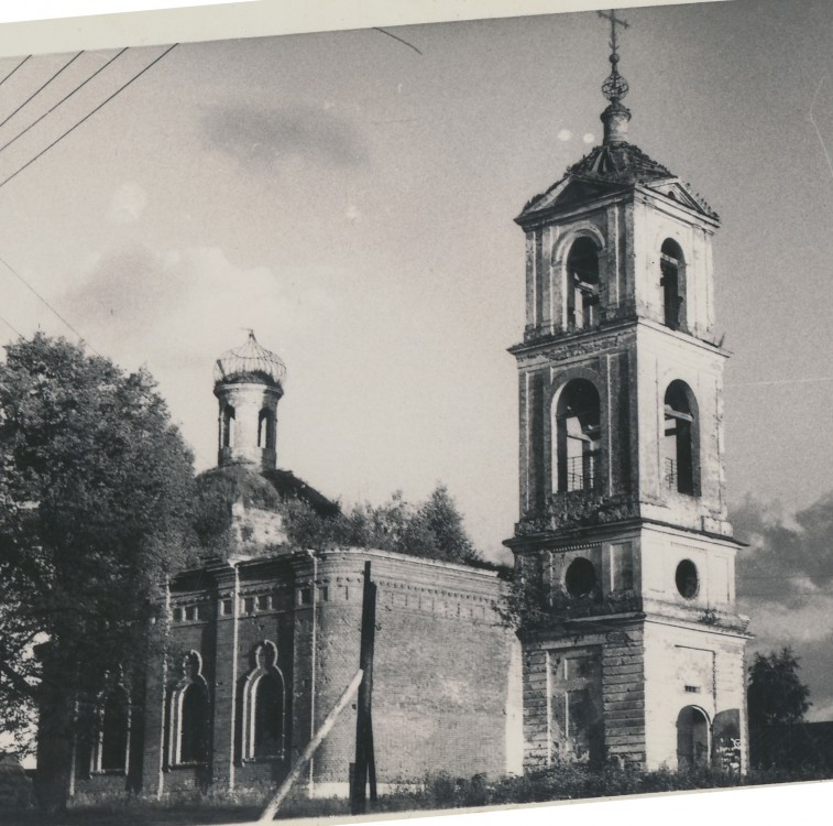 Никольское. Церковь Николая Чудотворца. архивная фотография, Собственная съемка