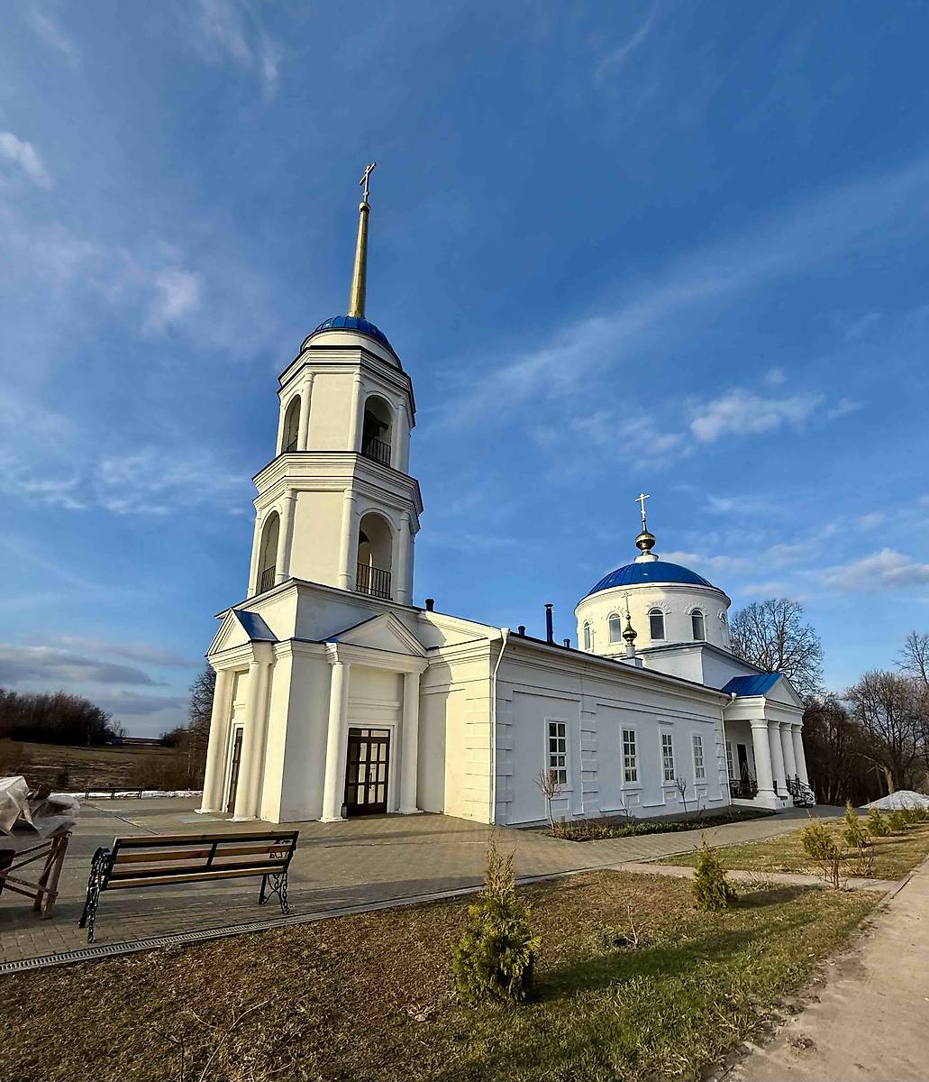 фасады. Церковь иконы Божией Матери "Знамение", Студенец, урочище (Сосновский район, Нижегородская область)