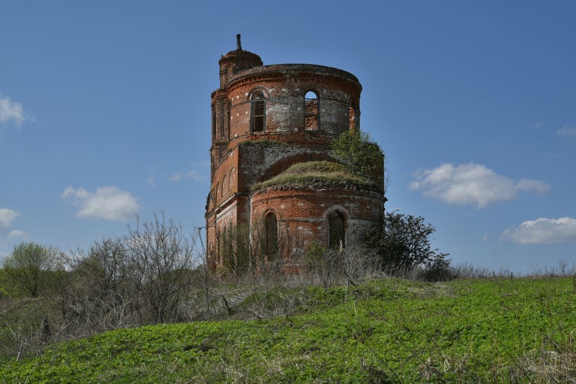 Колпенка, урочище. Церковь Троицы Живоначальной. фасады, Вид с востока