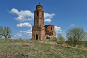 Церковь Троицы Живоначальной, Общий вид с юго-запада<br>, Колпенка, урочище, Сосновский район, Нижегородская область