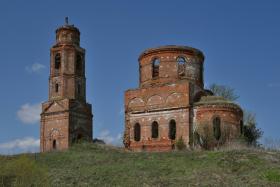 Колпенка, урочище. Церковь Троицы Живоначальной