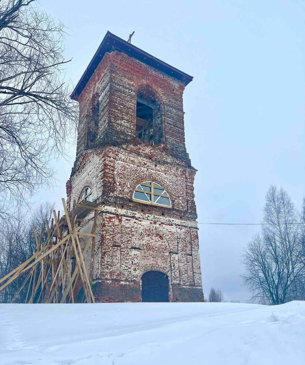 Церковь Усекновения главы Иоанна Предтечи, Золино (Сосновский район, Нижегородская область). документальные фотографии