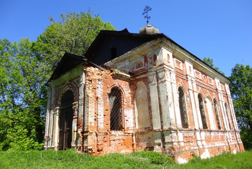 Малое Загарино. Церковь Успения Пресвятой Богородицы. фасады