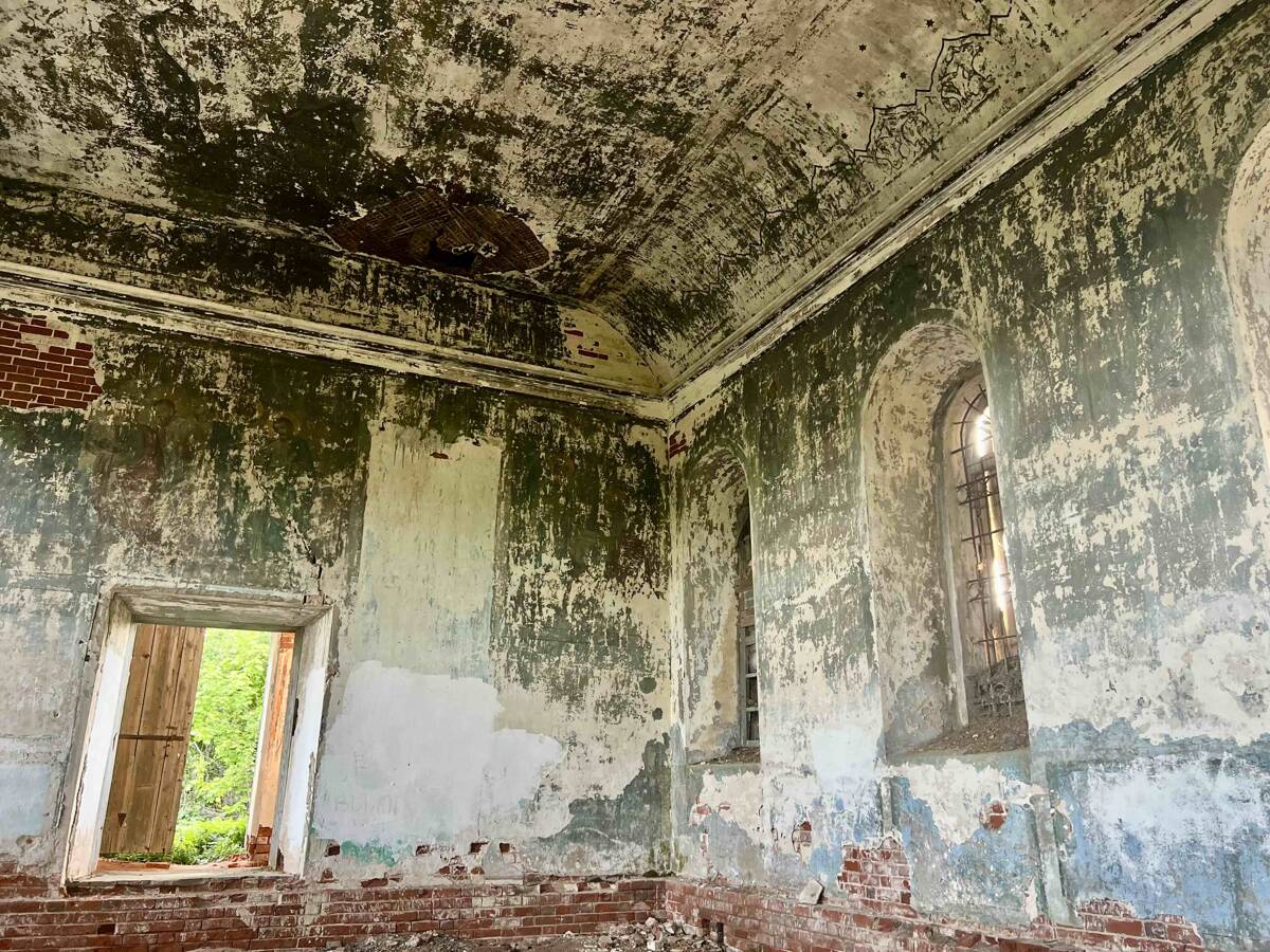 Церковь Успения Пресвятой Богородицы, Малое Загарино (Вачский район, Нижегородская область). интерьер и убранство