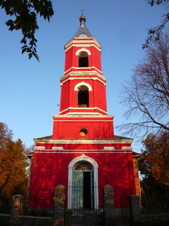 Ясенок. Церковь Покрова Пресвятой Богородицы. фасады, Колокольня