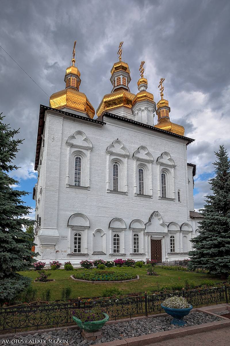 фасады. Троицкий монастырь. Собор Троицы Живоначальной, Тюмень (Тюмень, город, Тюменская область)