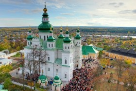 Чернигов. Троице-Ильинский монастырь. Кафедральный собор Троицы Живоначальной