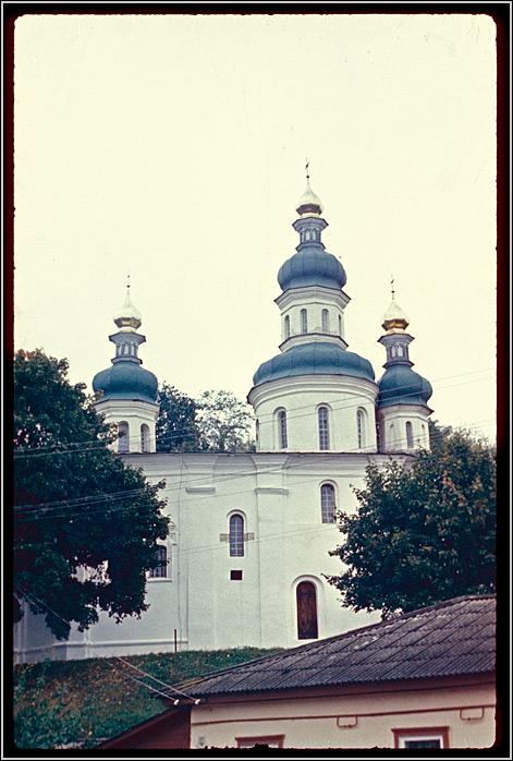 Чернигов. Троице-Ильинский монастырь. Церковь Илии Пророка. фасады