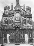 Троице-Ильинский монастырь. Церковь Введения во храм Пресвятой Богородицы, Иконостас трапезной церкви. Фото конца XIX в.<br>, Чернигов, Черниговский район, Украина, Черниговская область