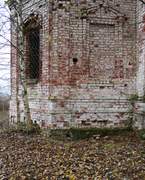 Спасское, урочище. Происхождения честных древ Креста Господня, церковь