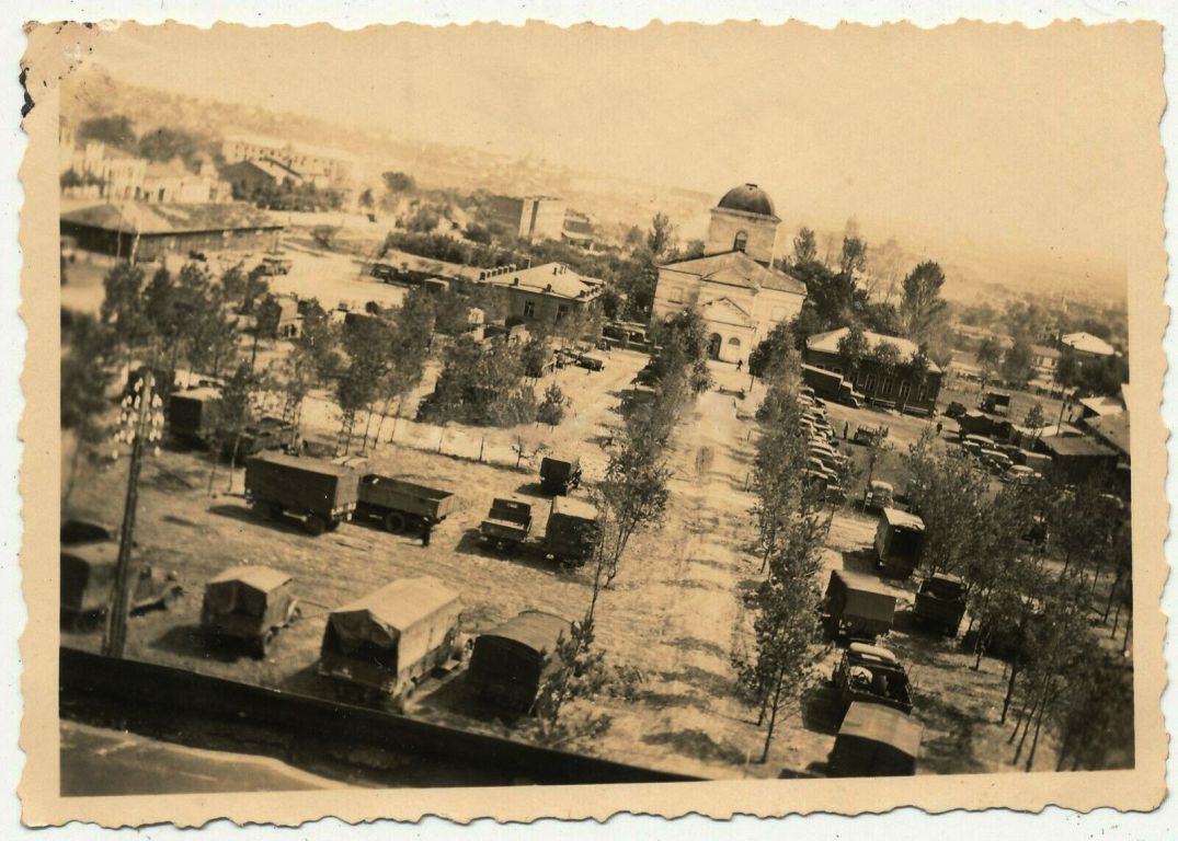 Церковь Иоанна Богослова у парка Дзержинского, Курск (Курск, город, Курская область). архивная фотография, Фото 1942 г. с аукциона e-bay.de