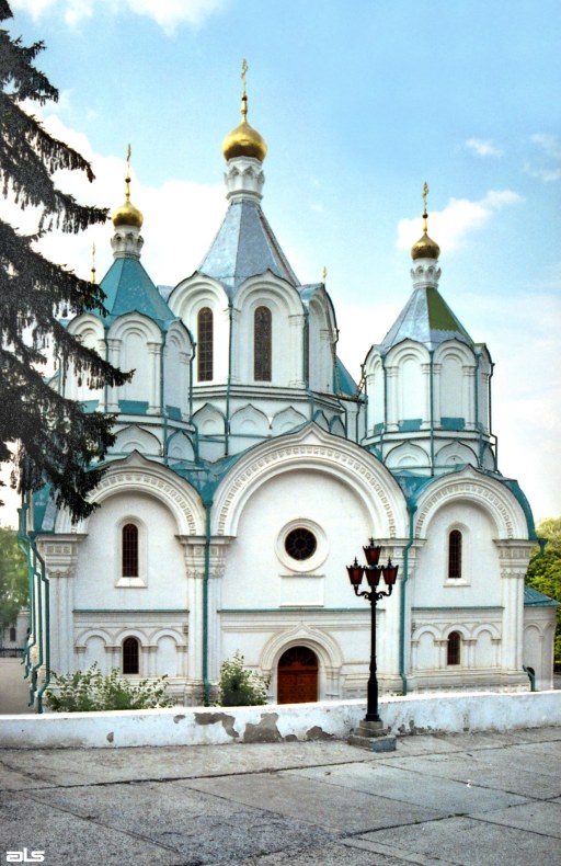Успенская Святогорская лавра. Собор Успения Пресвятой Богородицы, Святогорск (Славянский район, Украина, Донецкая область). фасады, Собор Успения Божией Матери 1859-1868гг.