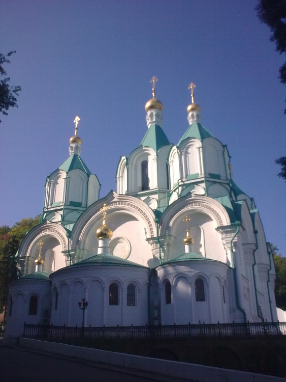 Успенская Святогорская лавра. Собор Успения Пресвятой Богородицы, Святогорск (Славянский район, Украина, Донецкая область). фасады