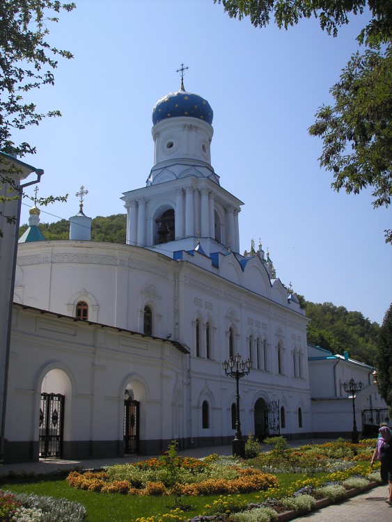 Успенская Святогорская лавра. Церковь Покрова Пресвятой Богородицы, Святогорск (Славянский район, Украина, Донецкая область). фасады