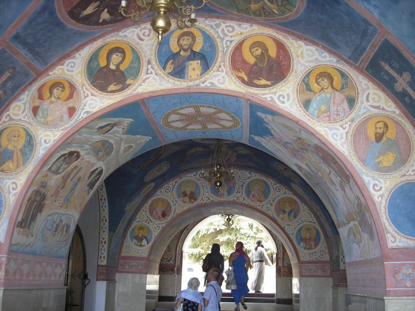 Успенская Святогорская лавра. Церковь Покрова Пресвятой Богородицы, Святогорск (Славянский район, Украина, Донецкая область). интерьер и убранство